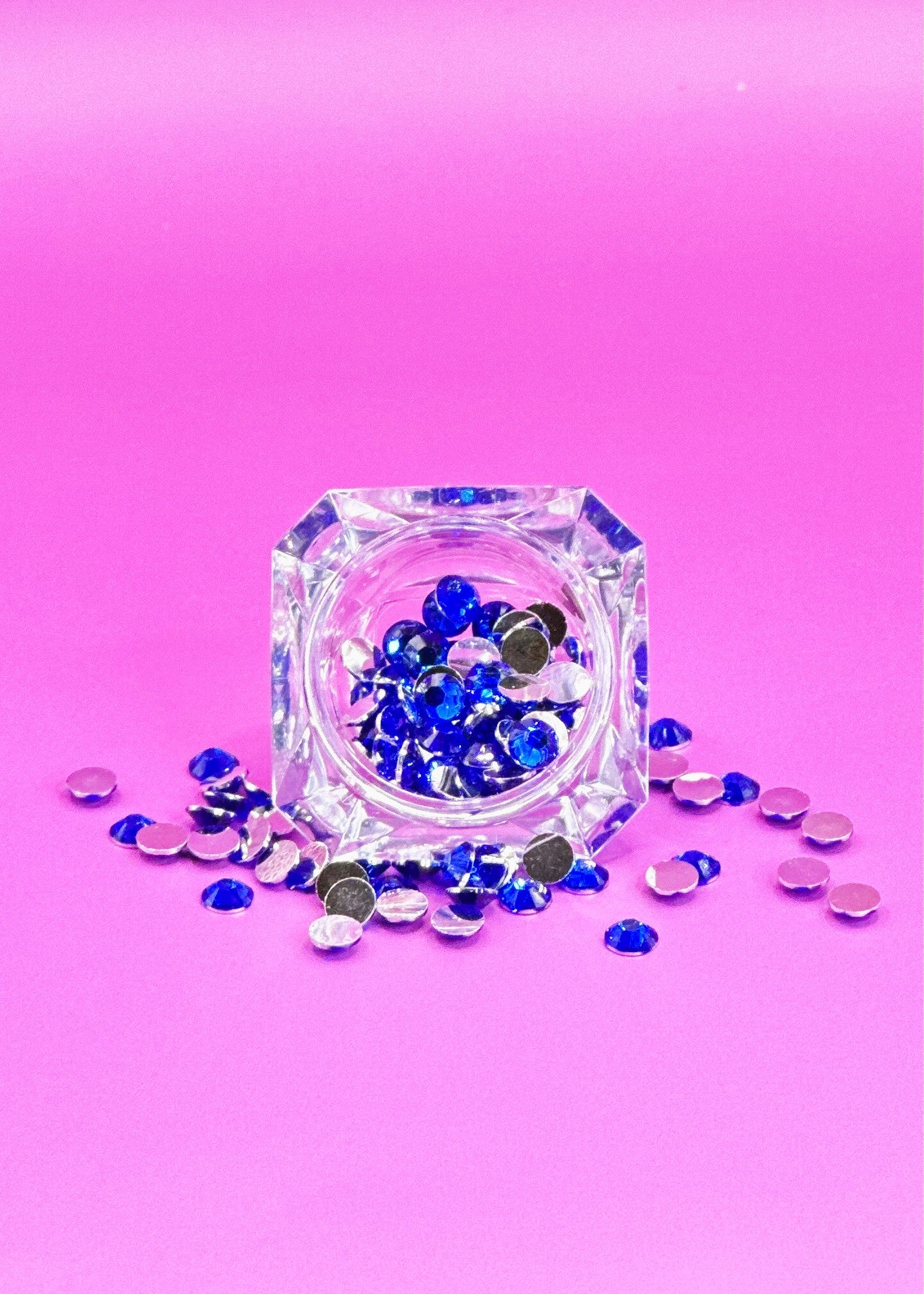 Rhinestones blue 5mm