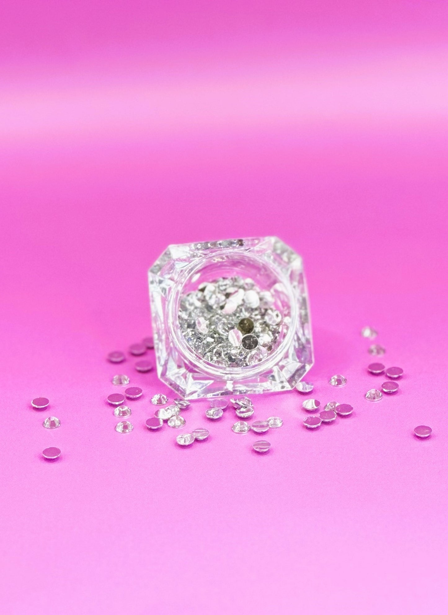 Rhinestones crystal clear 4mm