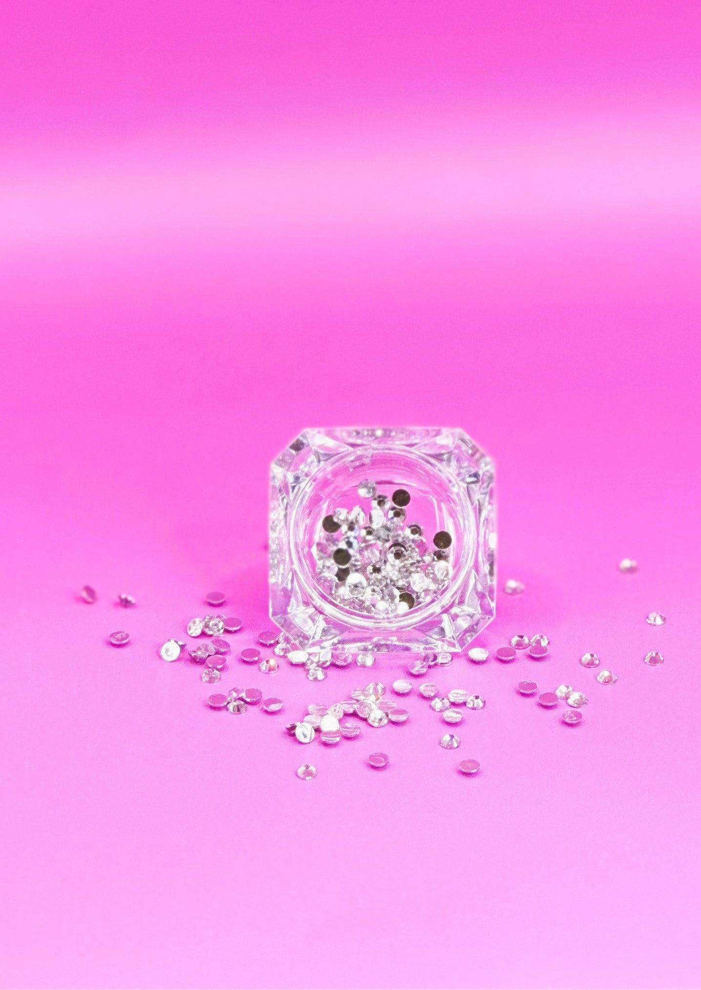 Rhinestones crystal clear 3mm
