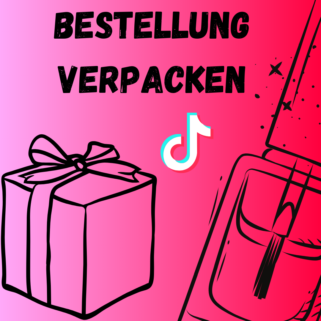 TikTok Bestellung verpacken